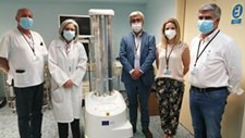 Hospital de Castelo Branco recebeu robô esterilizador da União Europeia